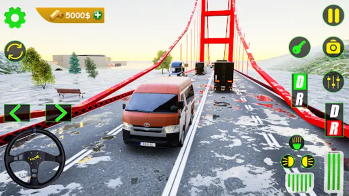 Van Simulator Dubai Car Drive android App screenshot 1